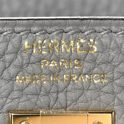 Hermes Togo Kelly Retourne 25 Gris Mouette 24 of 38