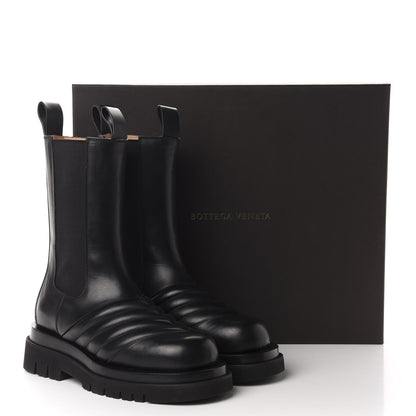 Bottega Veneta Calfskin Chelsea Boots 39 Black 10 of 10