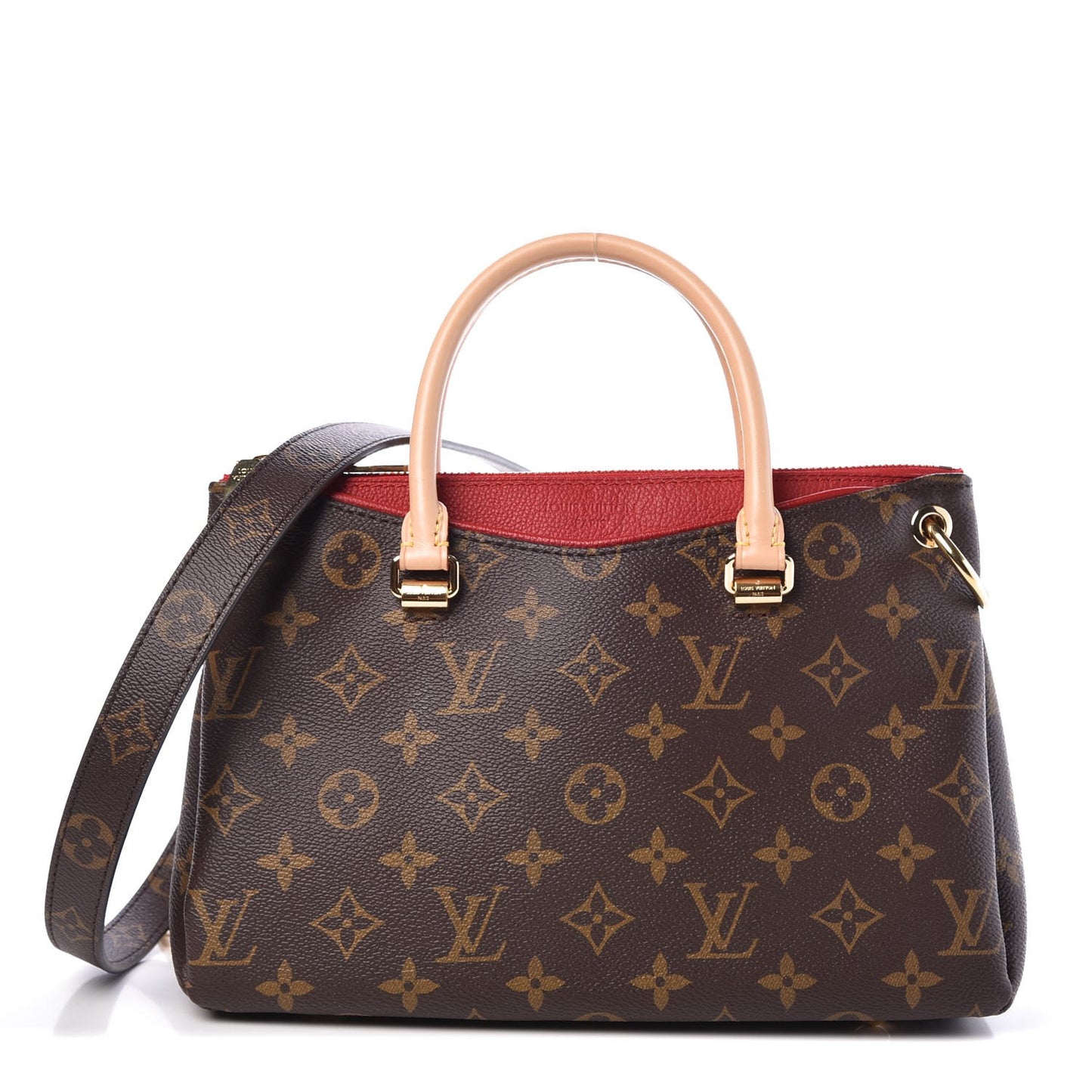 Monogram Pallas BB Cherry