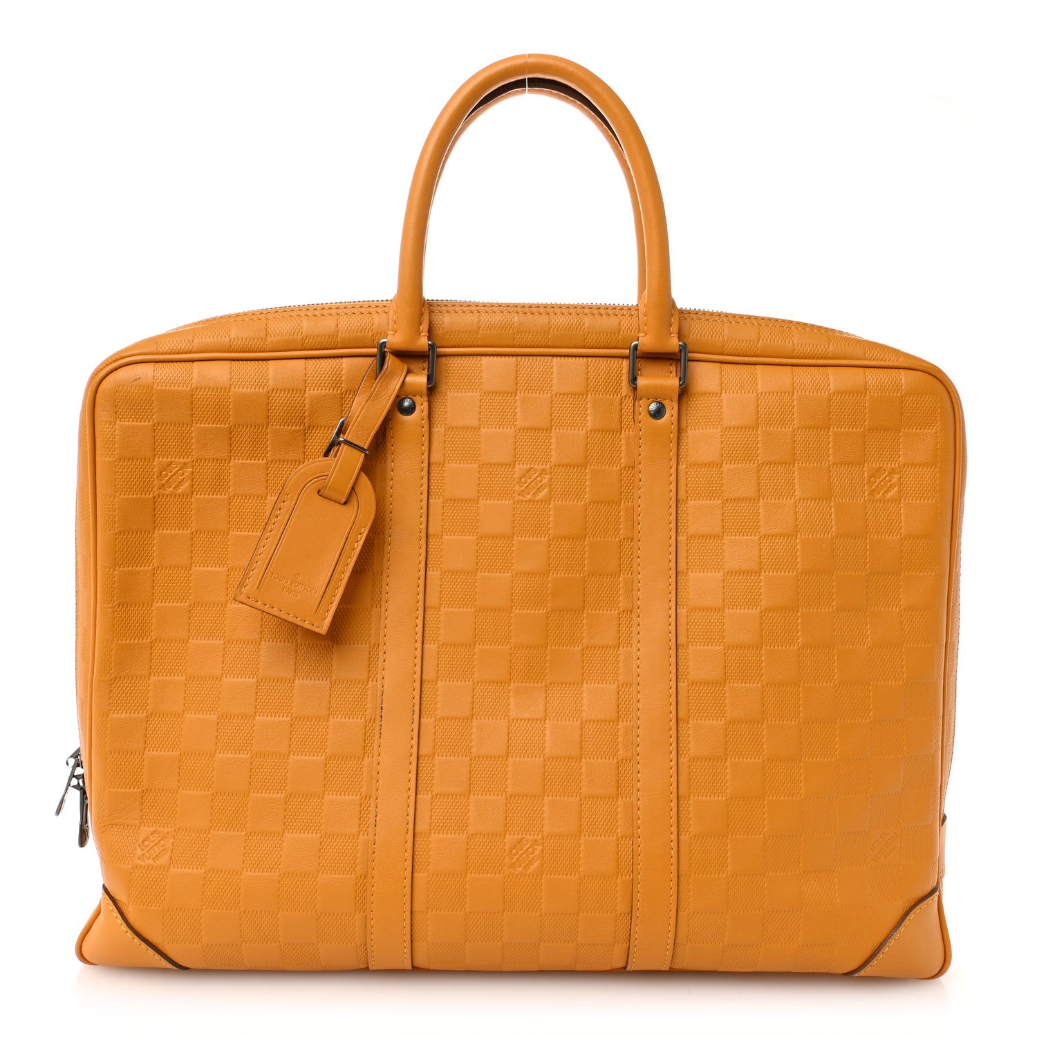 Louis Vuitton Damier Infini Porte-Documents Voyage Jaune 1 of 12