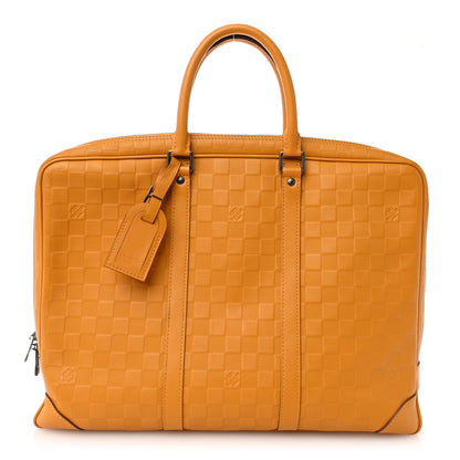 Louis Vuitton Damier Infini Porte-Documents Voyage Jaune 1 of 12