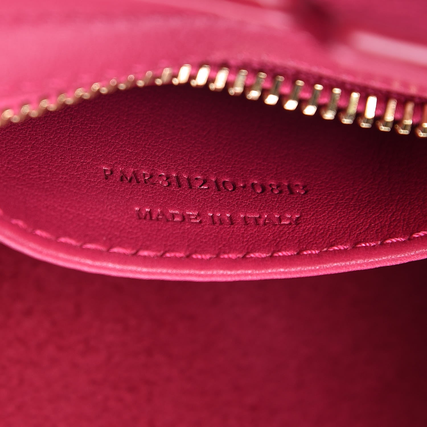 Saint Laurent Calfskin Small Classic Y Cabas Fuchsia 7 of 11