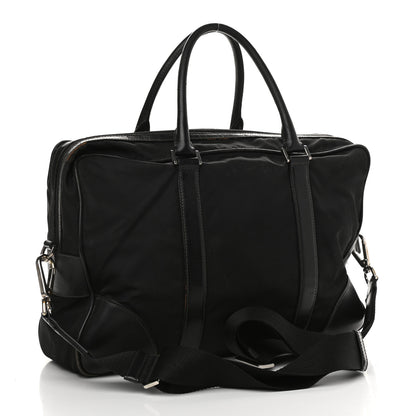 Prada Tessuto Nylon Saffiano Briefcase Nero Black 4 of 20