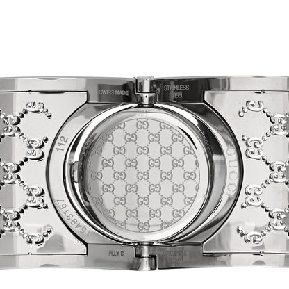 Gucci Stainless Steel 33mm Twirl Quartz Watch Brown 4 of 4