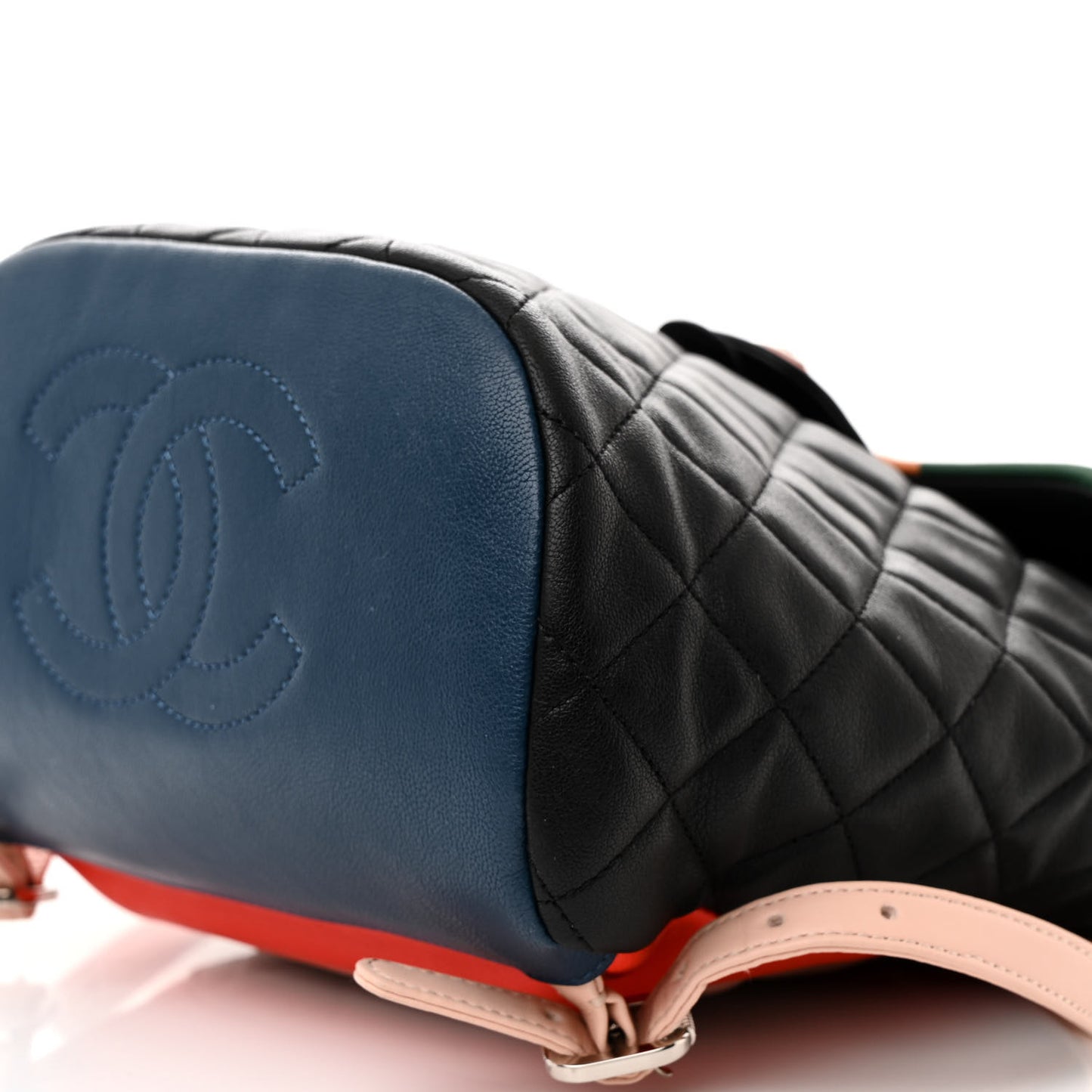 Lambskin Quilted Small Cuba Urban Spirit Backpack Black