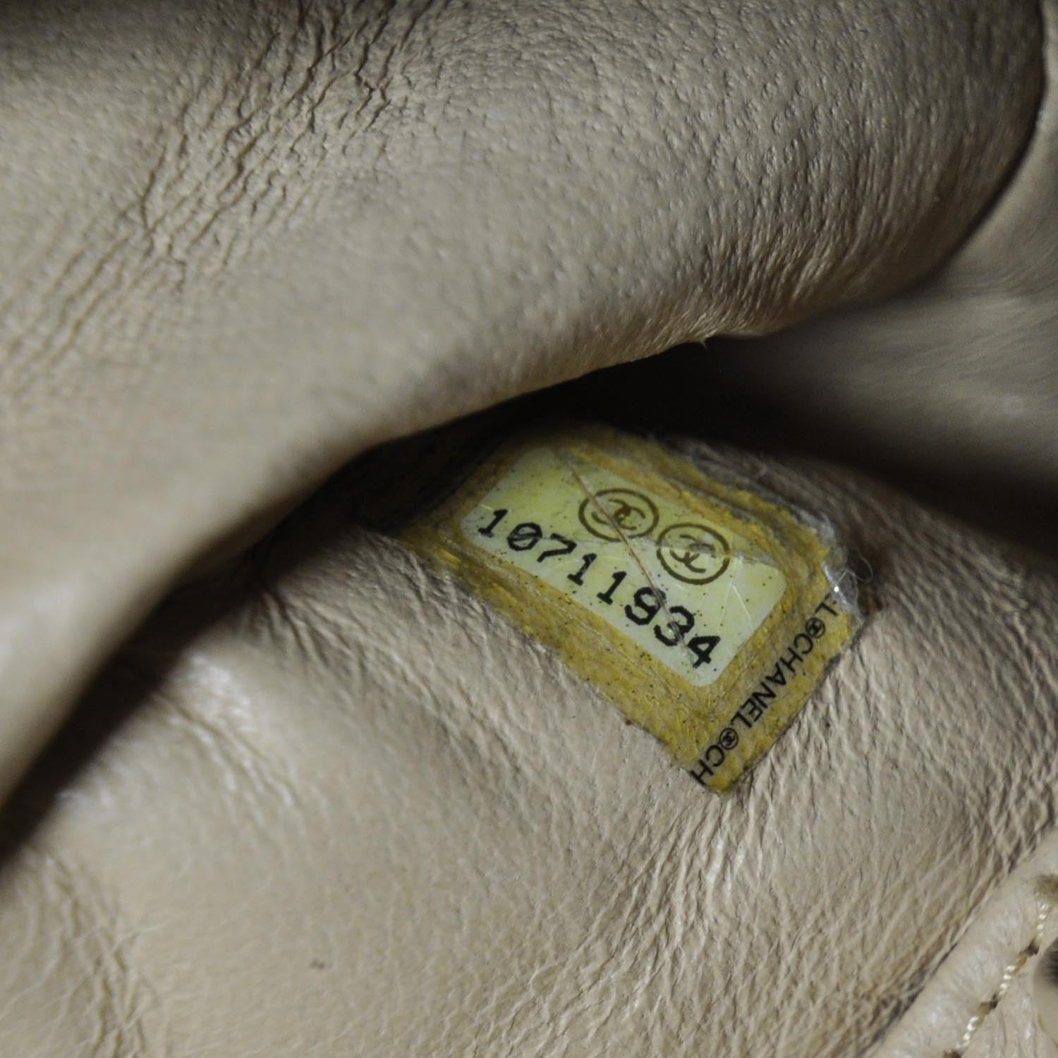 Chanel Luxe Ligne Medium Bowler Tote Metallic Gold 10 of 10