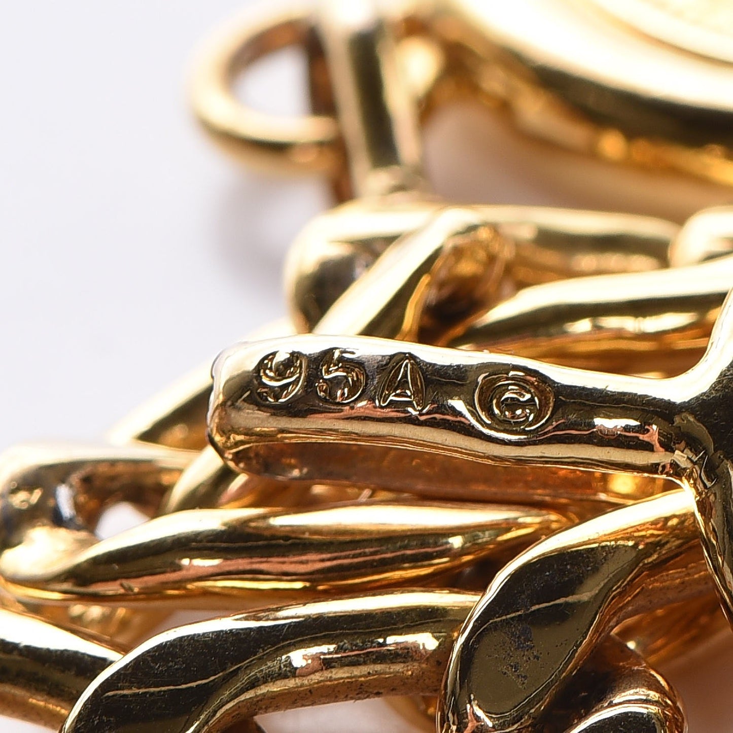 Chain 31 Rue Cambon Medallion Belt Gold