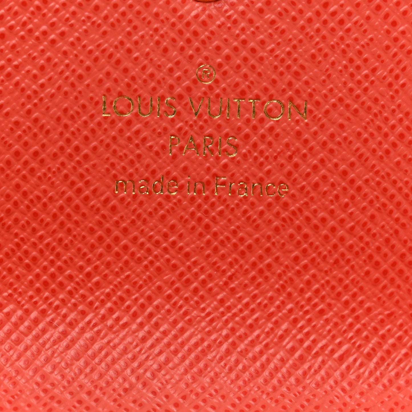 Monogram 6 Key Multicles Holder Poppy
