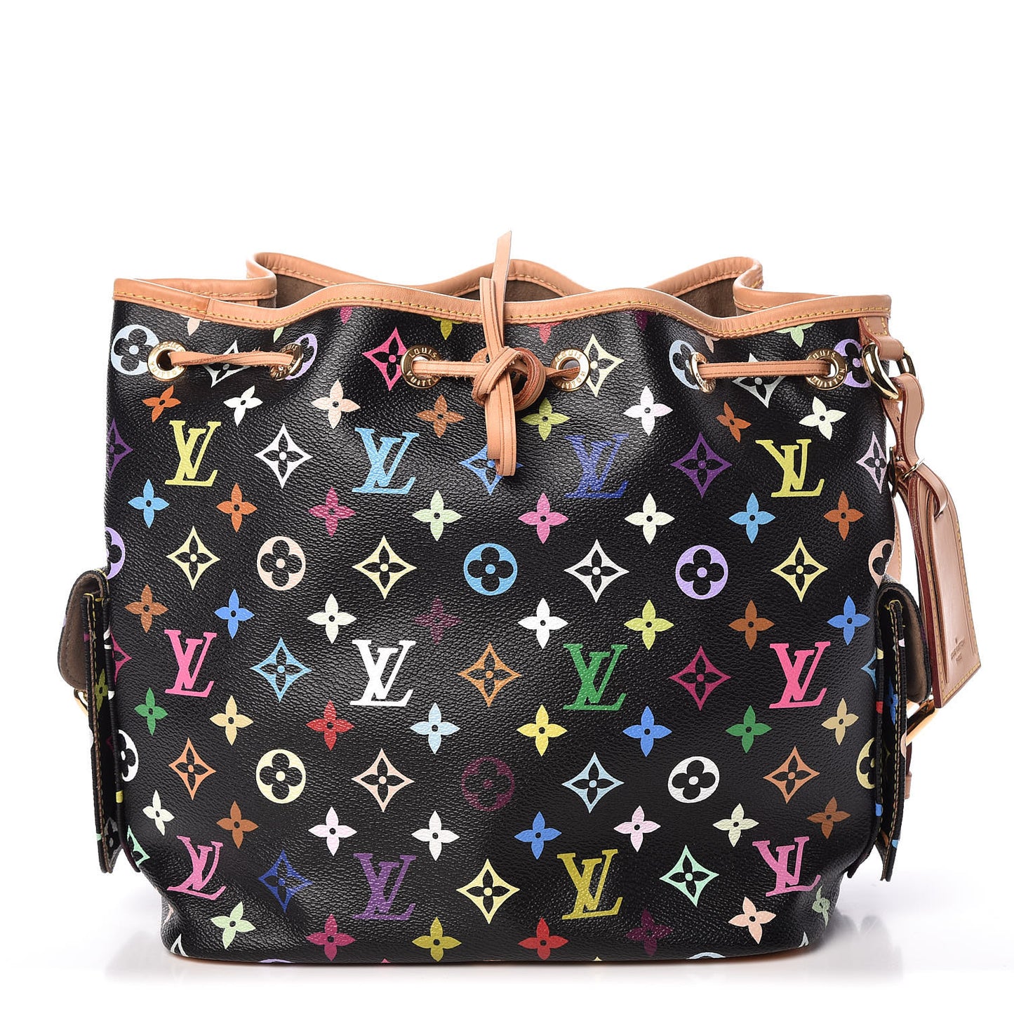 Monogram Multicolor Petit Noe Black