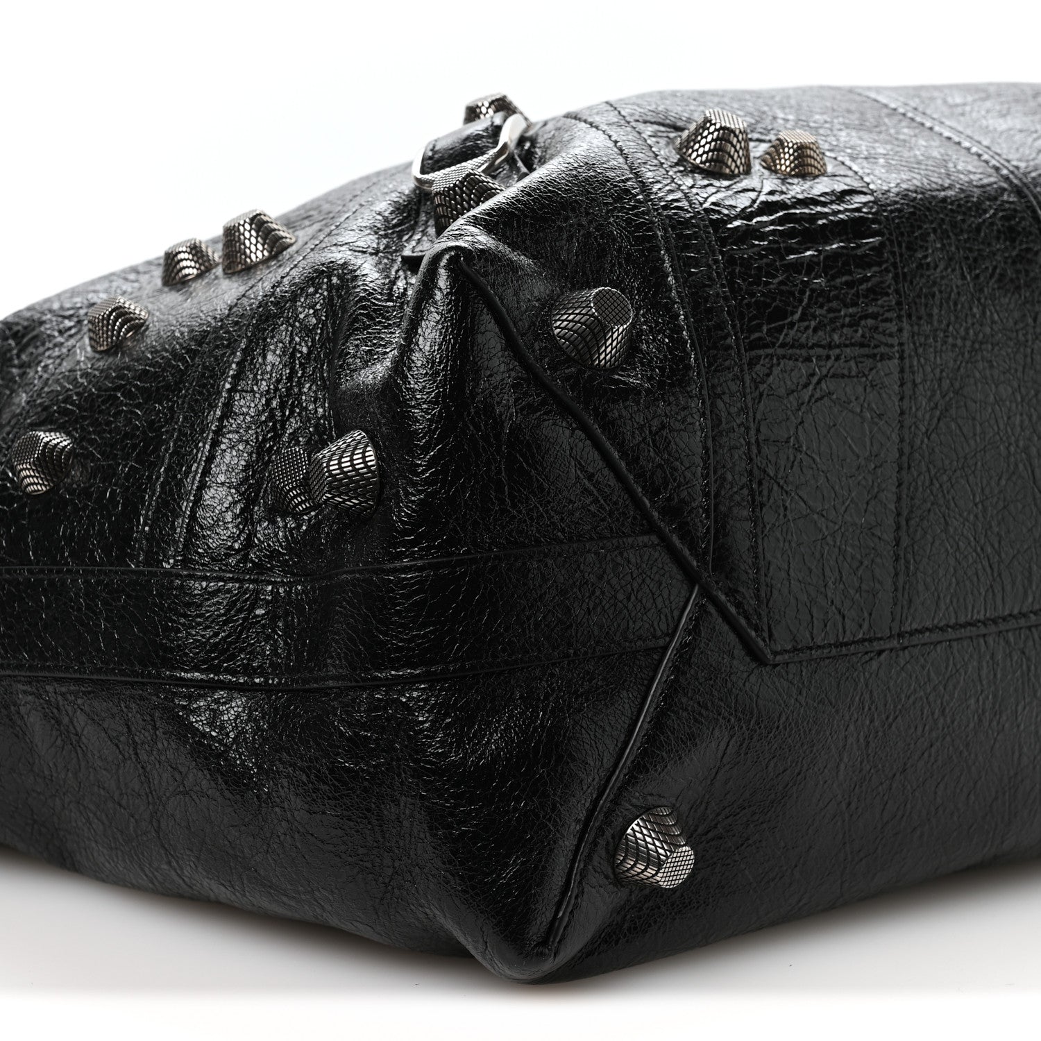Balenciaga Agneau Arena Large Le Cagole Carry All Bag Black 9 of 10