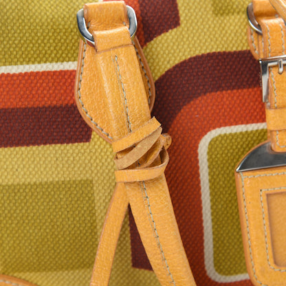 Prada Canvas Canapa St. Soho Bowler Bag Soleil 14 of 18