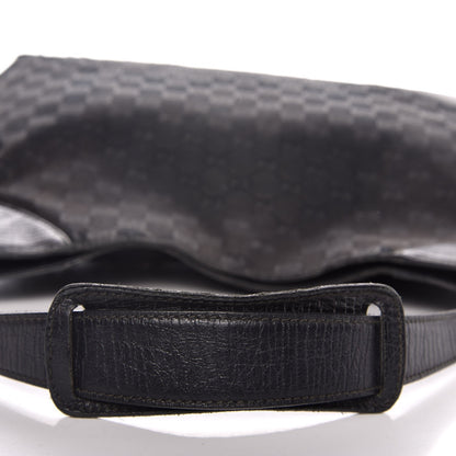 Gucci Monogram Web Hasler Hobo Black 12 of 14