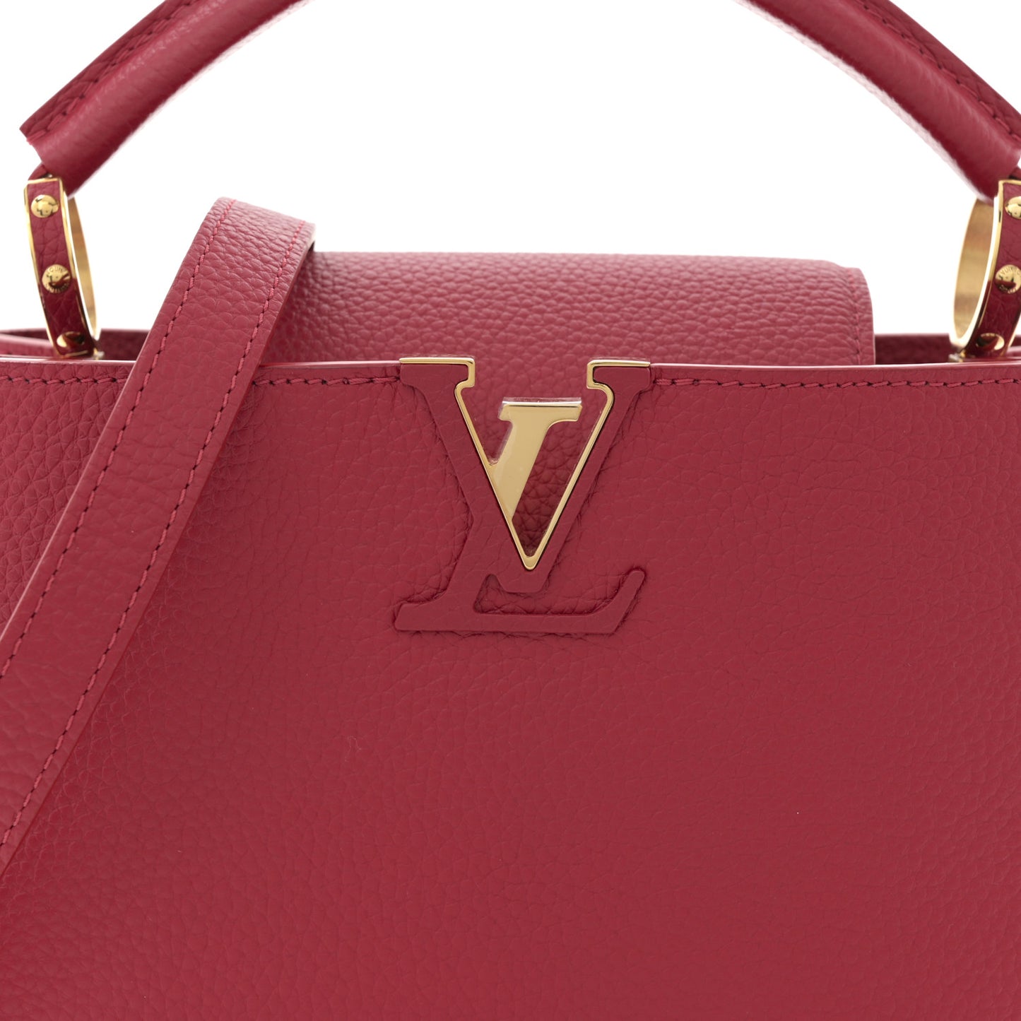 Taurillon Capucines BB Scarlet Red