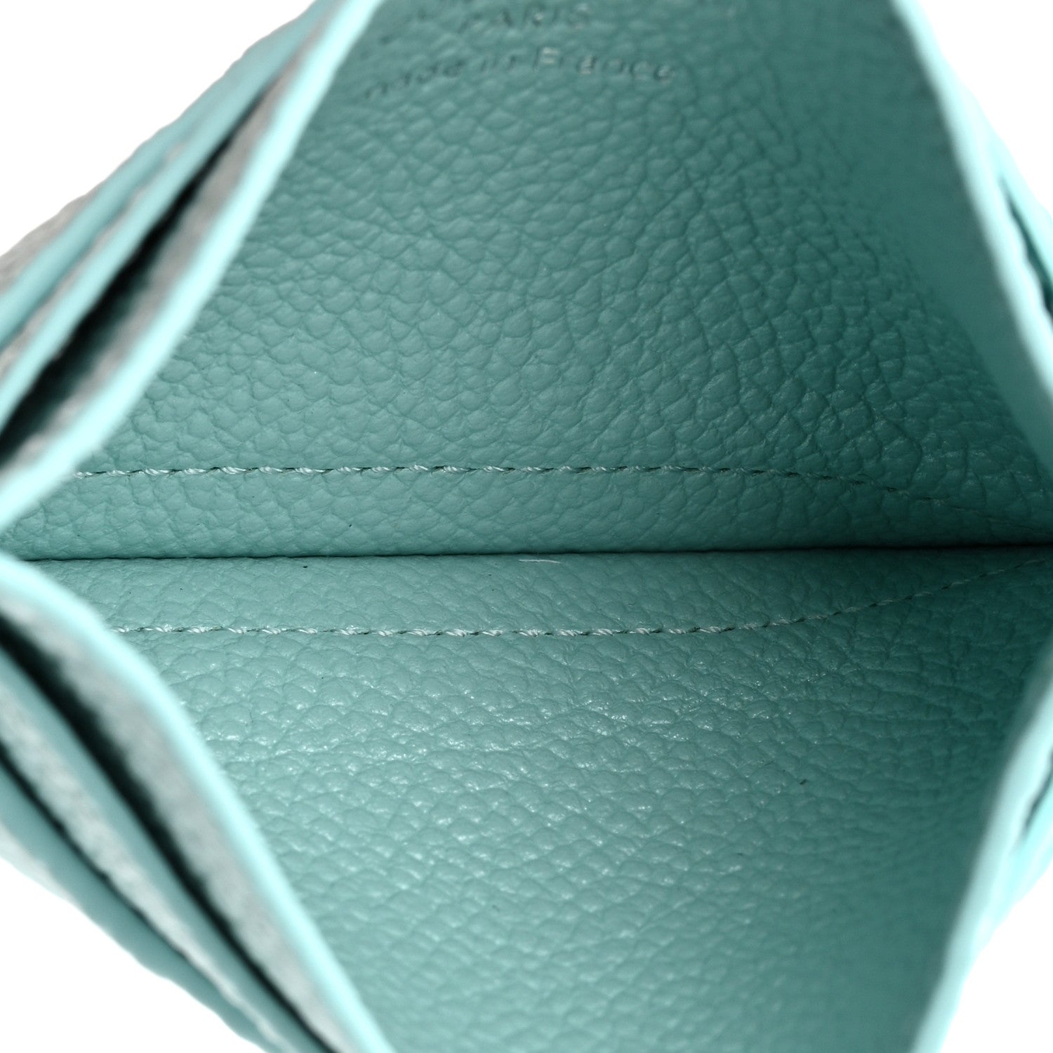 Louis Vuitton Empreinte Monogram LV Charms Card Holder Pearly Lagoon Turquoise 5 of 8