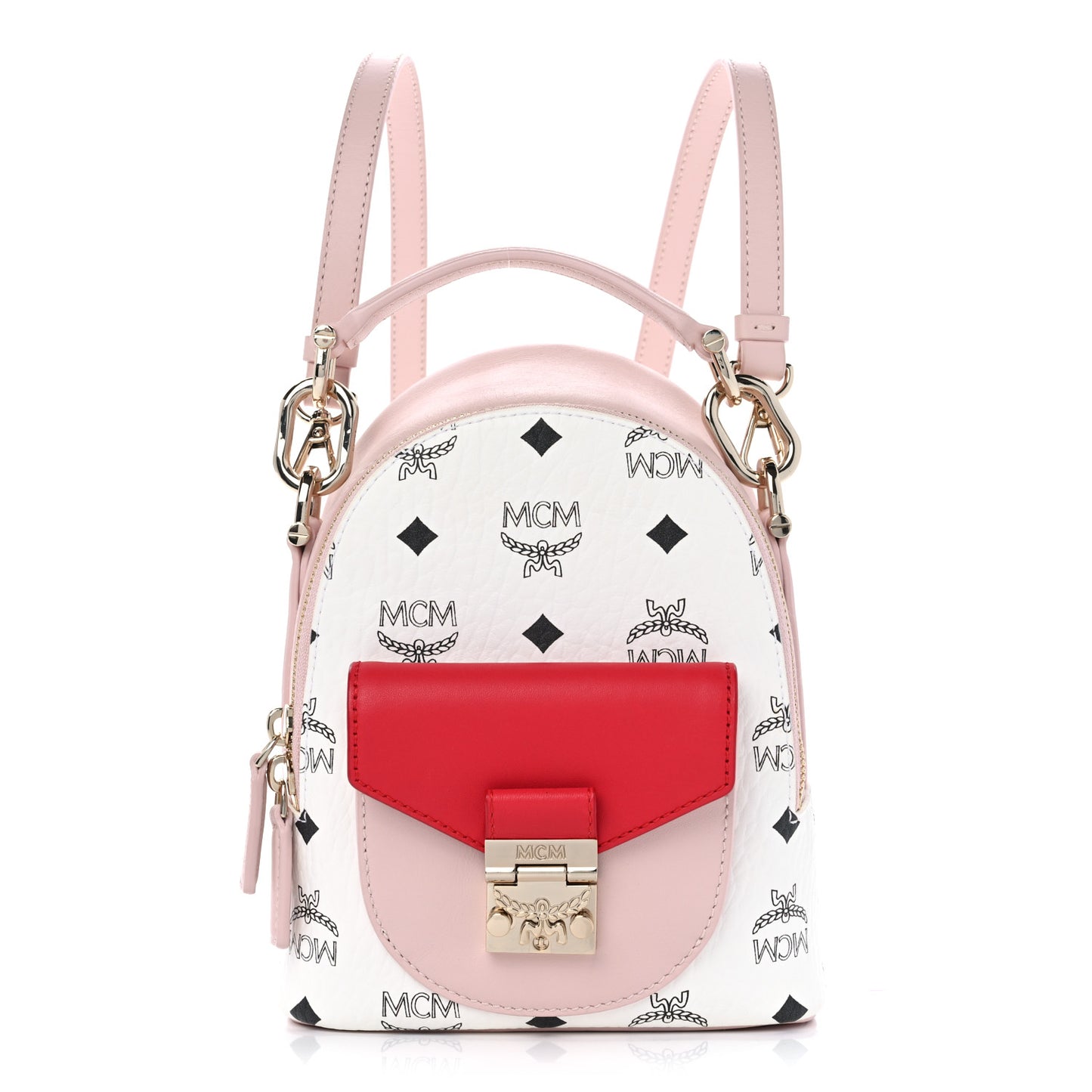Vistetos X-Mini Patricia Backpack Block Pink