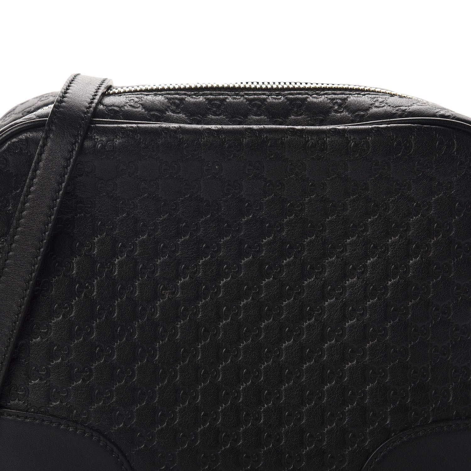 Gucci Microguccissima Mini Bree Messenger Bag Black 10 of 10