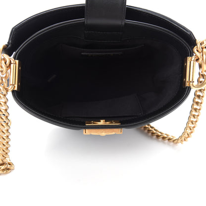 Chanel Calfskin Quilted Boy Bucket Bag Black 5 of 11