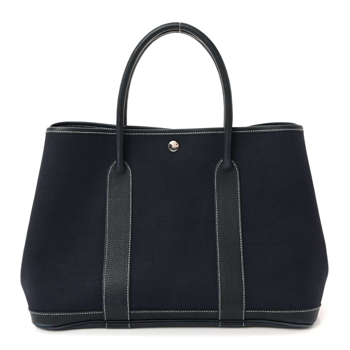 Toile Negonda Garden Party Tote 36 MM Bleu Marine
