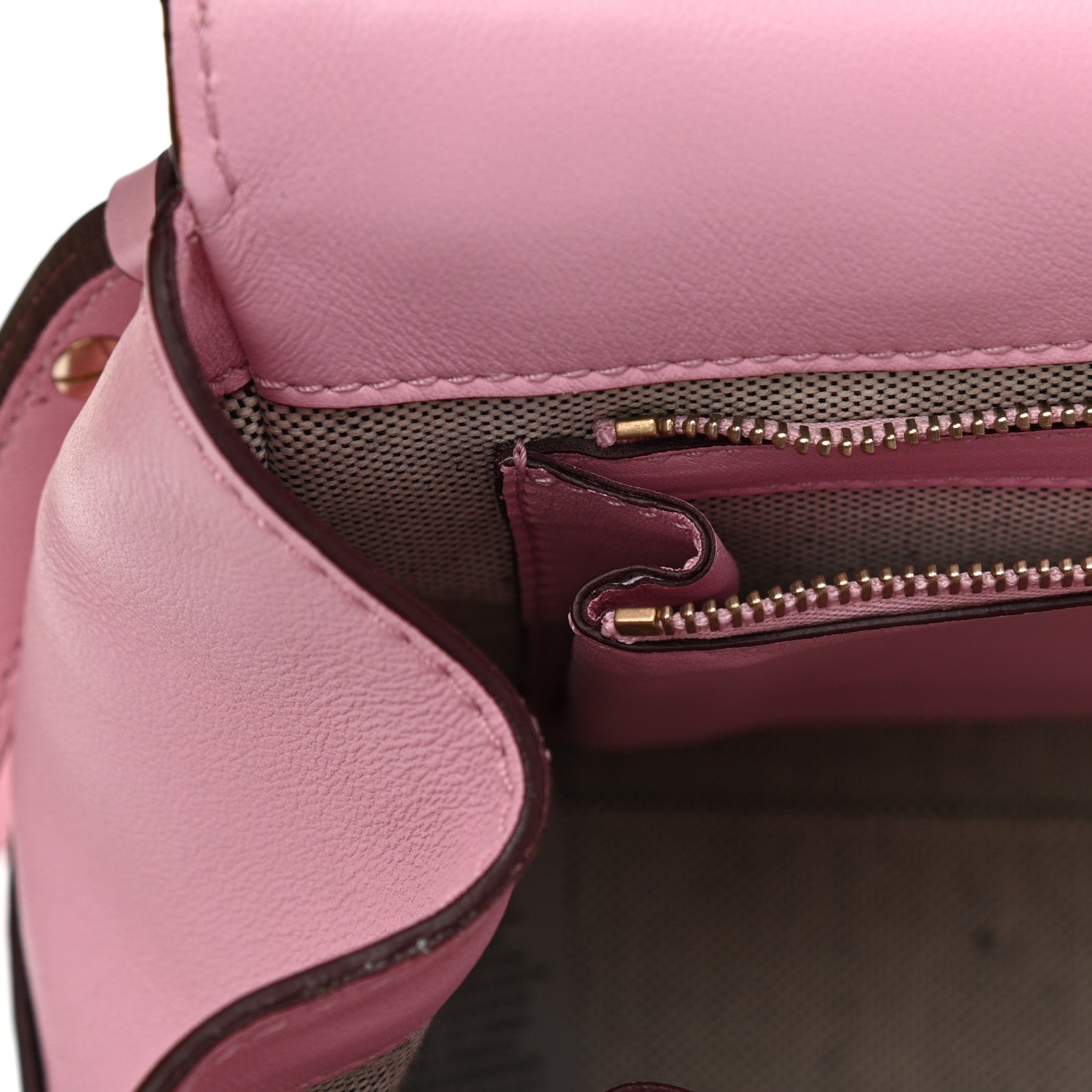 Versace Calfskin Medium Palazzo Empire Bag Pink 11 of 13