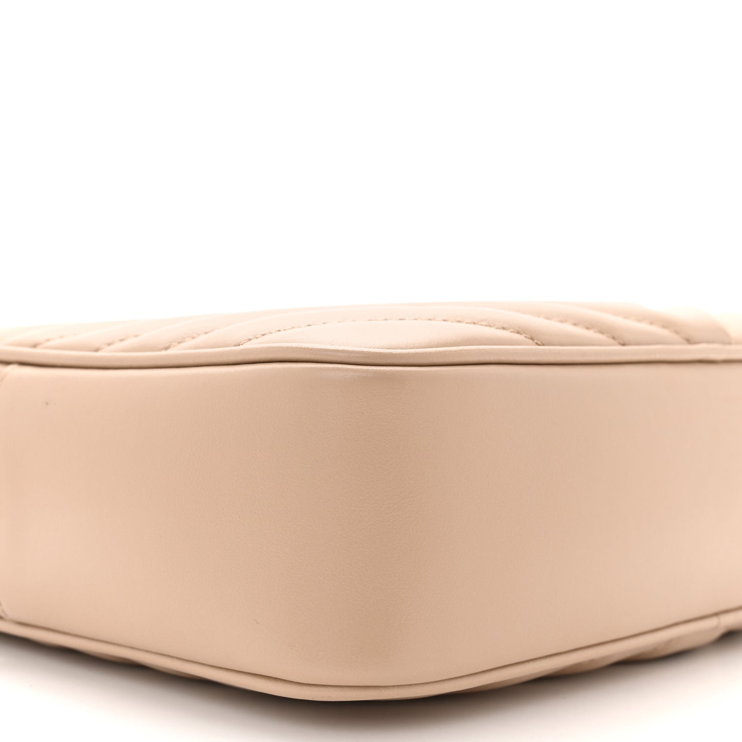 Calfskin Matelasse Monogram Lou Camera Bag Dark Beige