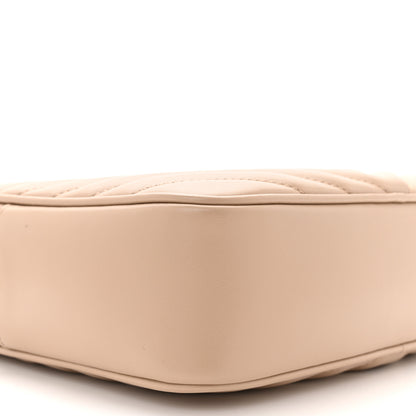 Saint Laurent Calfskin Matelasse Monogram Lou Camera Bag Dark Beige 8 of 10