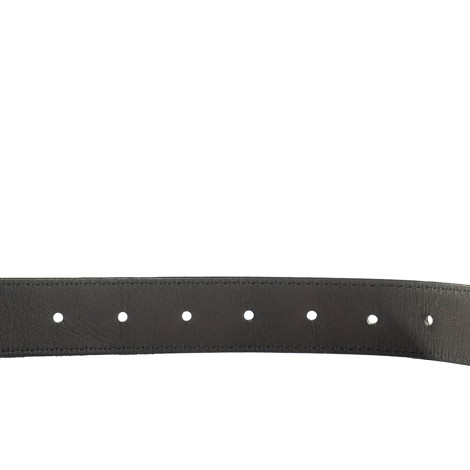 Louis Vuitton Monogram Multicolor LV Cut Reversible Belt 90 36 Black 9 of 10
