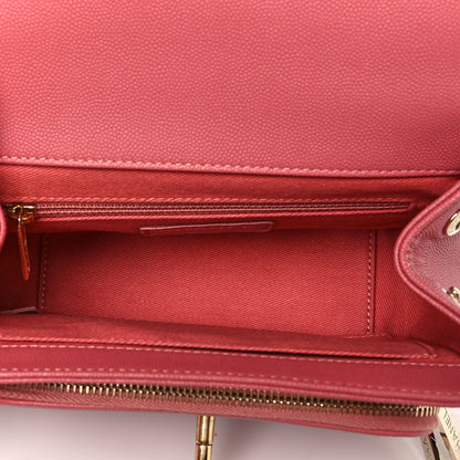 Chanel Caviar Quilted Small Business Affinity Flap Pink 5 of 11