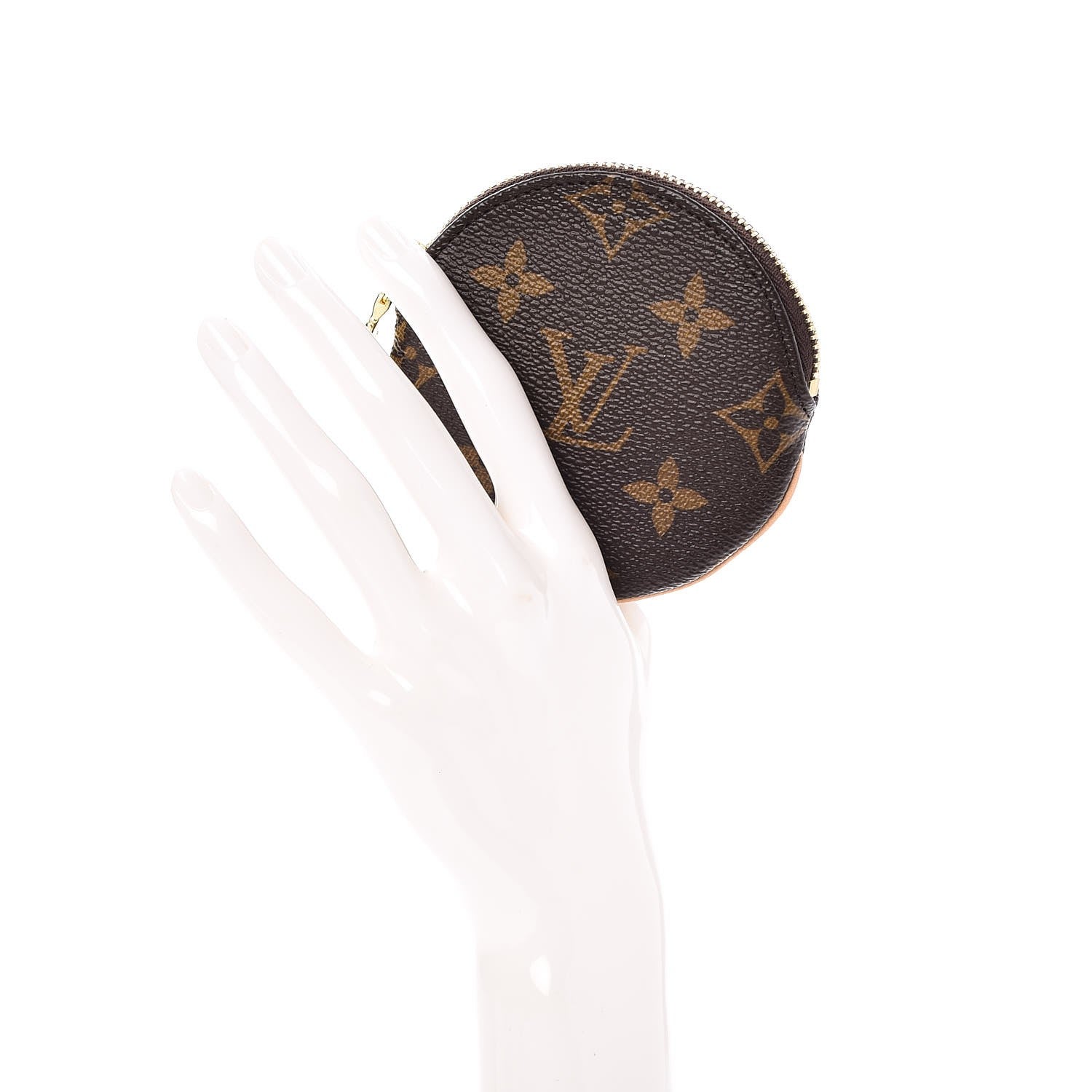Louis Vuitton Monogram Round Coin Purse 2 of 7