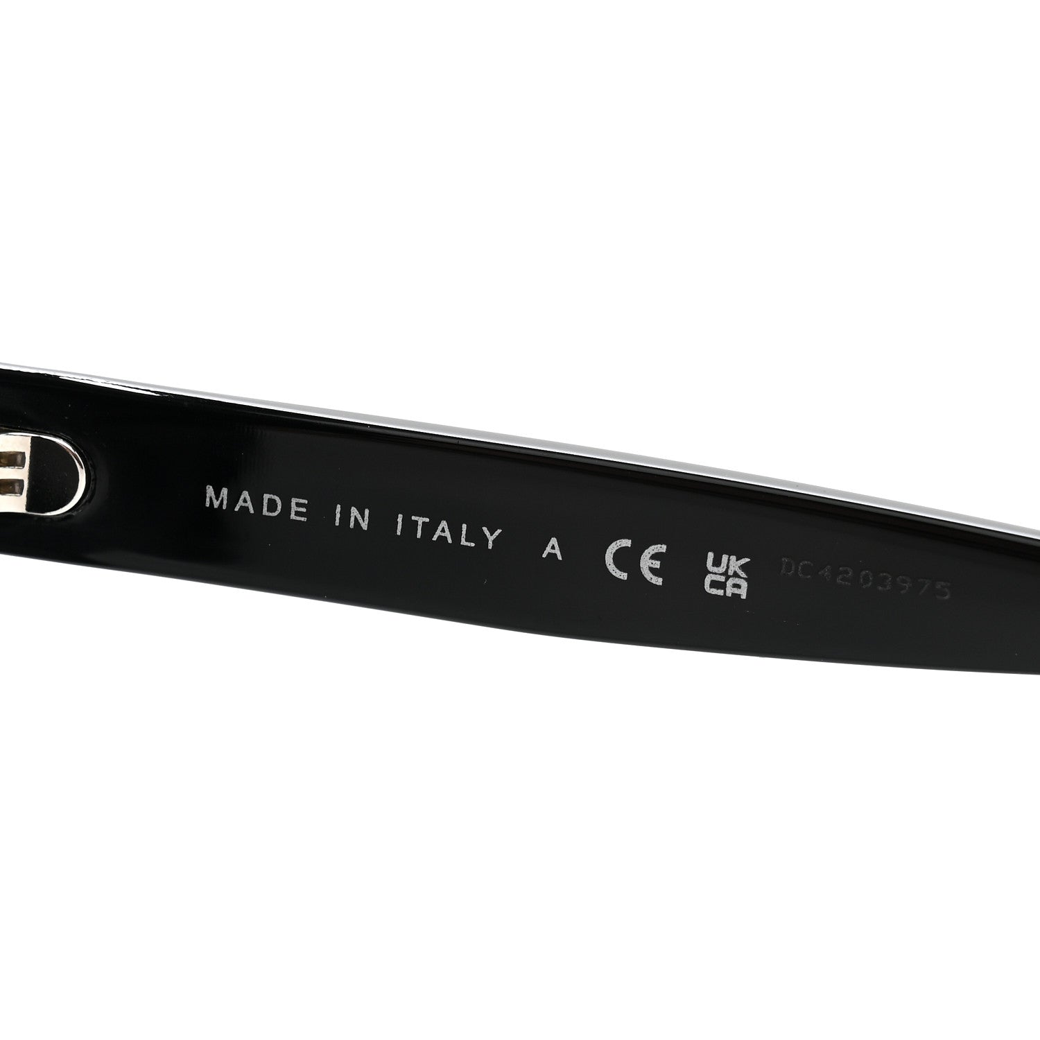 Chanel Acetate CC Butterfly Sunglasses 5414-A Black 6 of 7