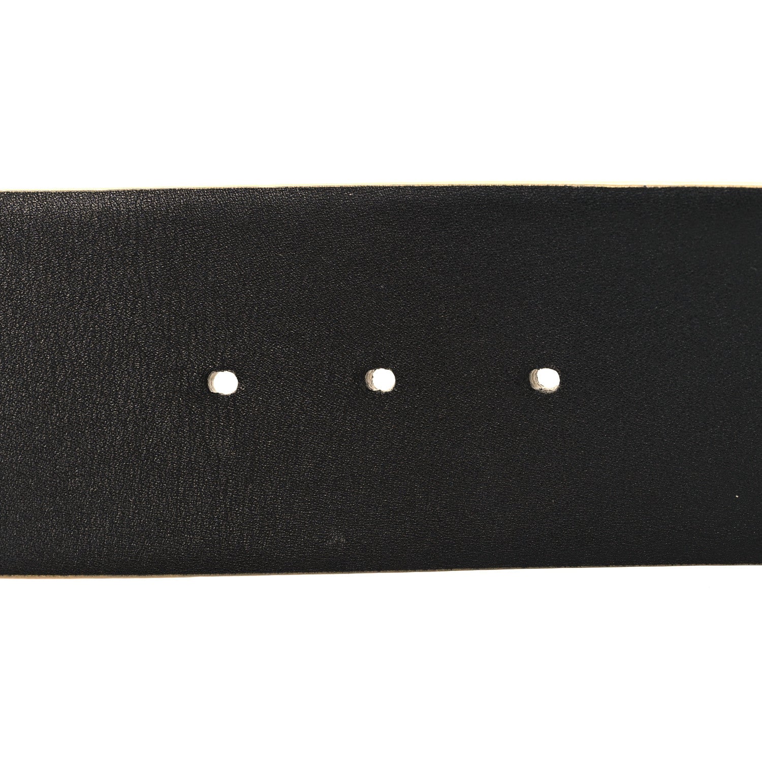 Chanel Metallic Calfskin Logo Belt 85 34 Gold 5 of 5