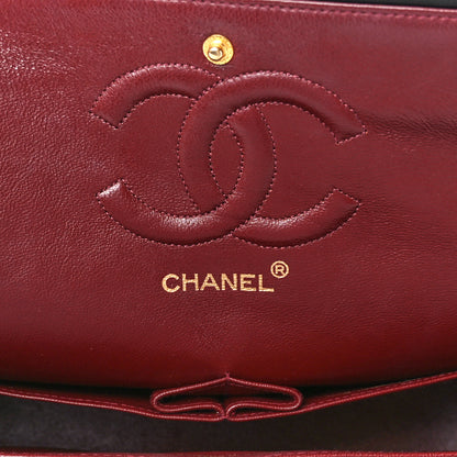Chanel Lambskin Quilted Medium Double Flap Black 6 of 11