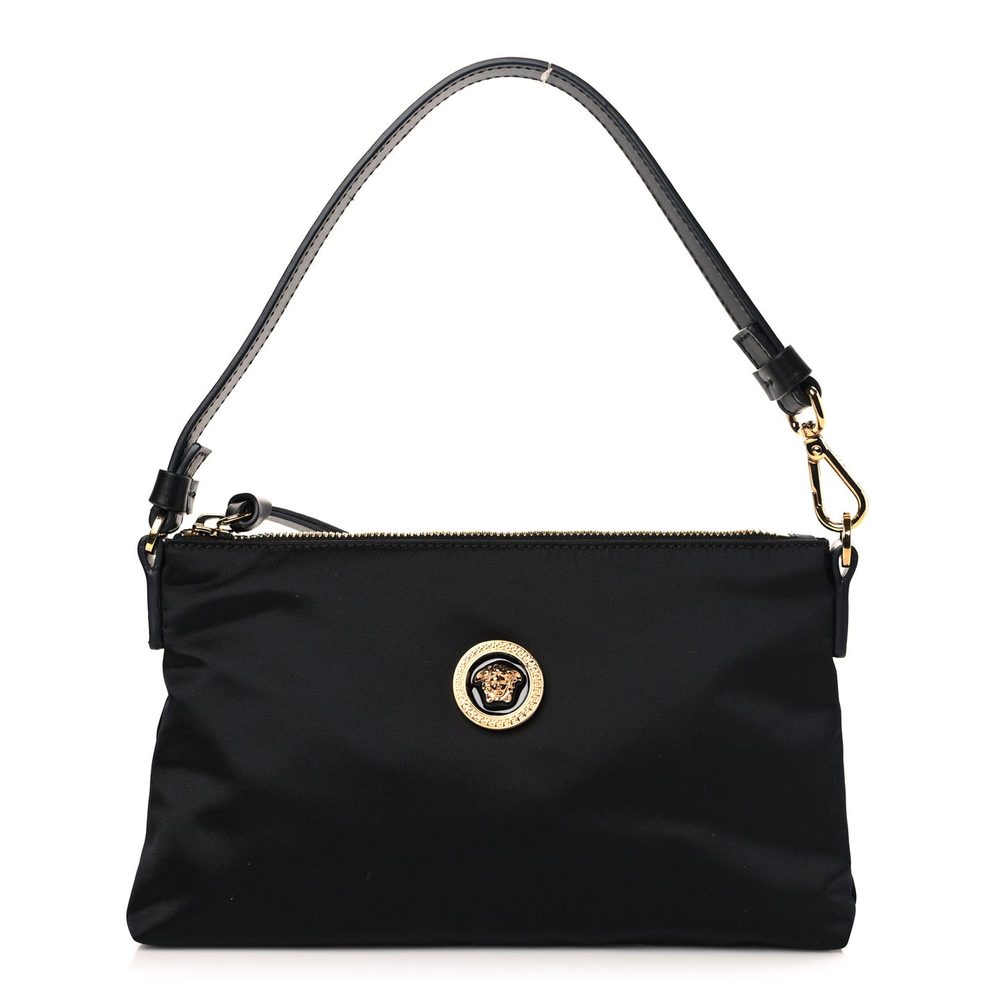 Nylon Tribute Icon Flat Pouch Black