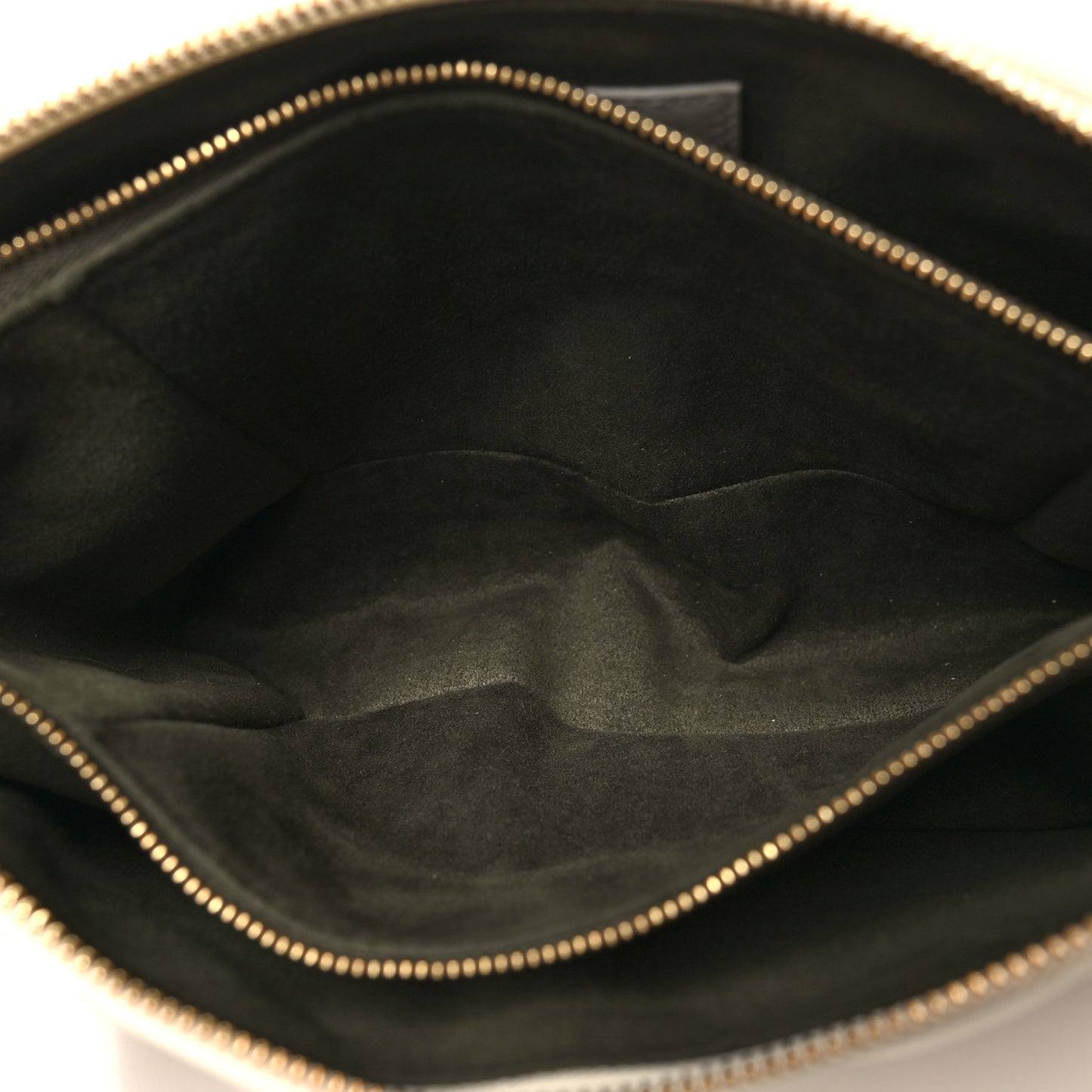 Lambskin Embossed Monogram Coussin PM Beige Cream