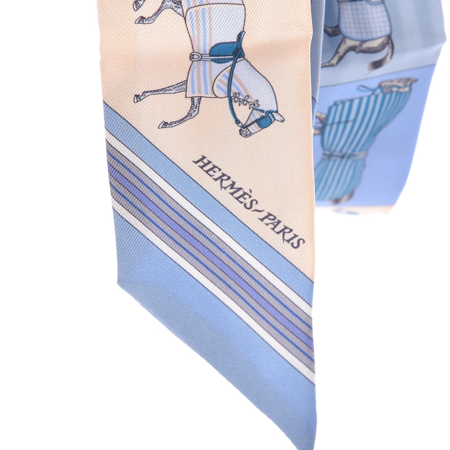 Silk Couvertures Nouvelles Twilly Menthe Ciel Marine Sable