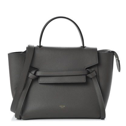 Celine Grained Calfskin Micro Belt Bag Grey 1 of 8