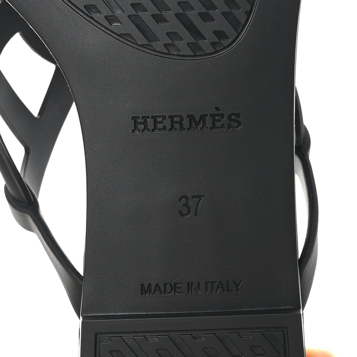 Rubber Womens Egerie Sandals 37 Black
