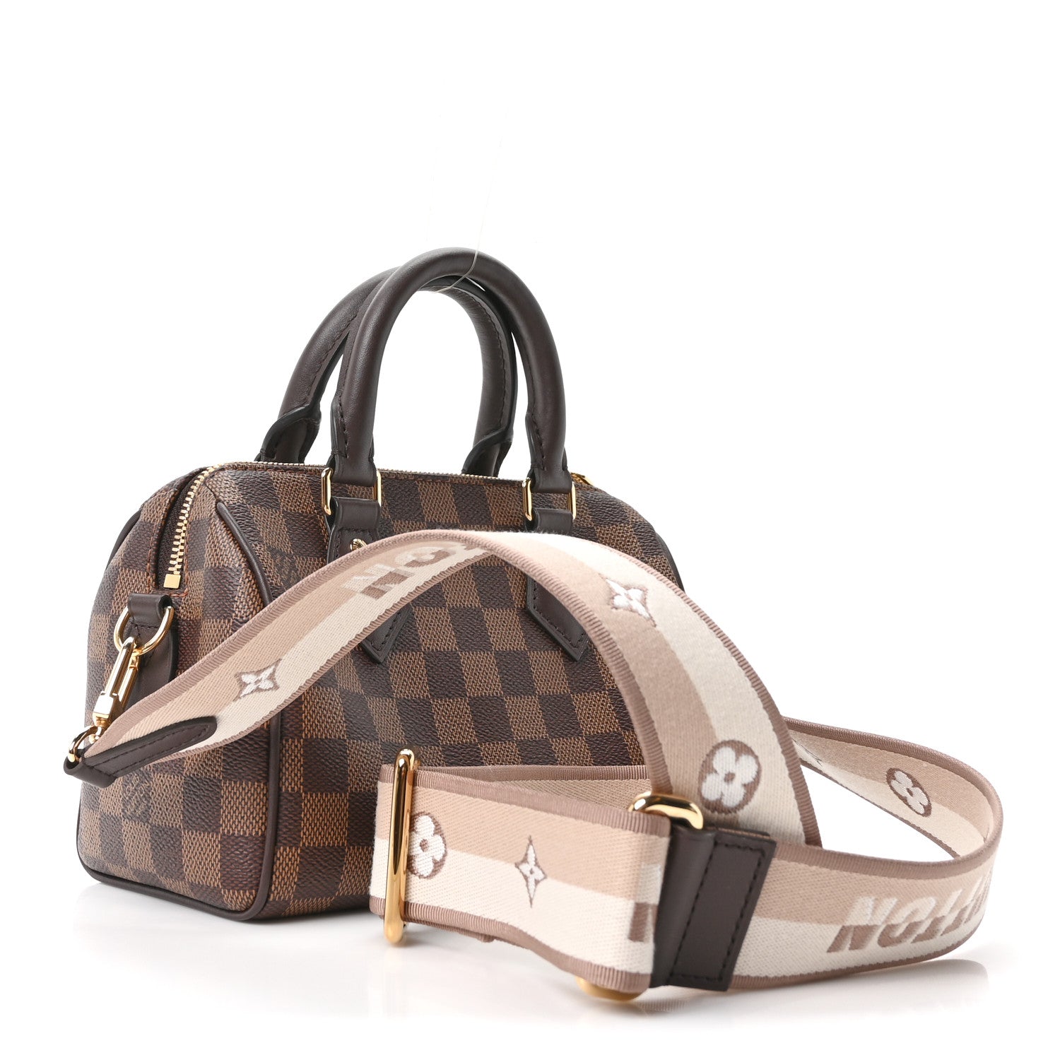 Louis Vuitton Damier Ebene Speedy Bandouliere 20 2 of 9