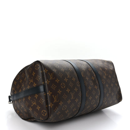 Louis Vuitton Monogram Macassar Keepall Bandouliere 45 3 of 9