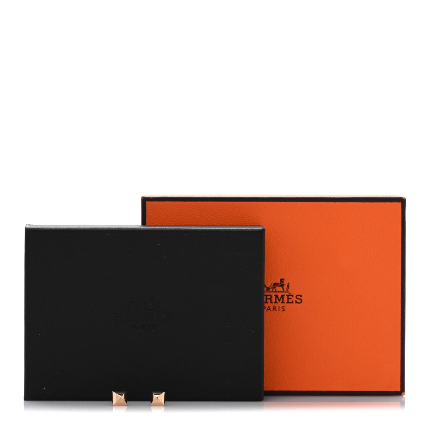 18K Rose Gold Clou d'H Stud Earrings