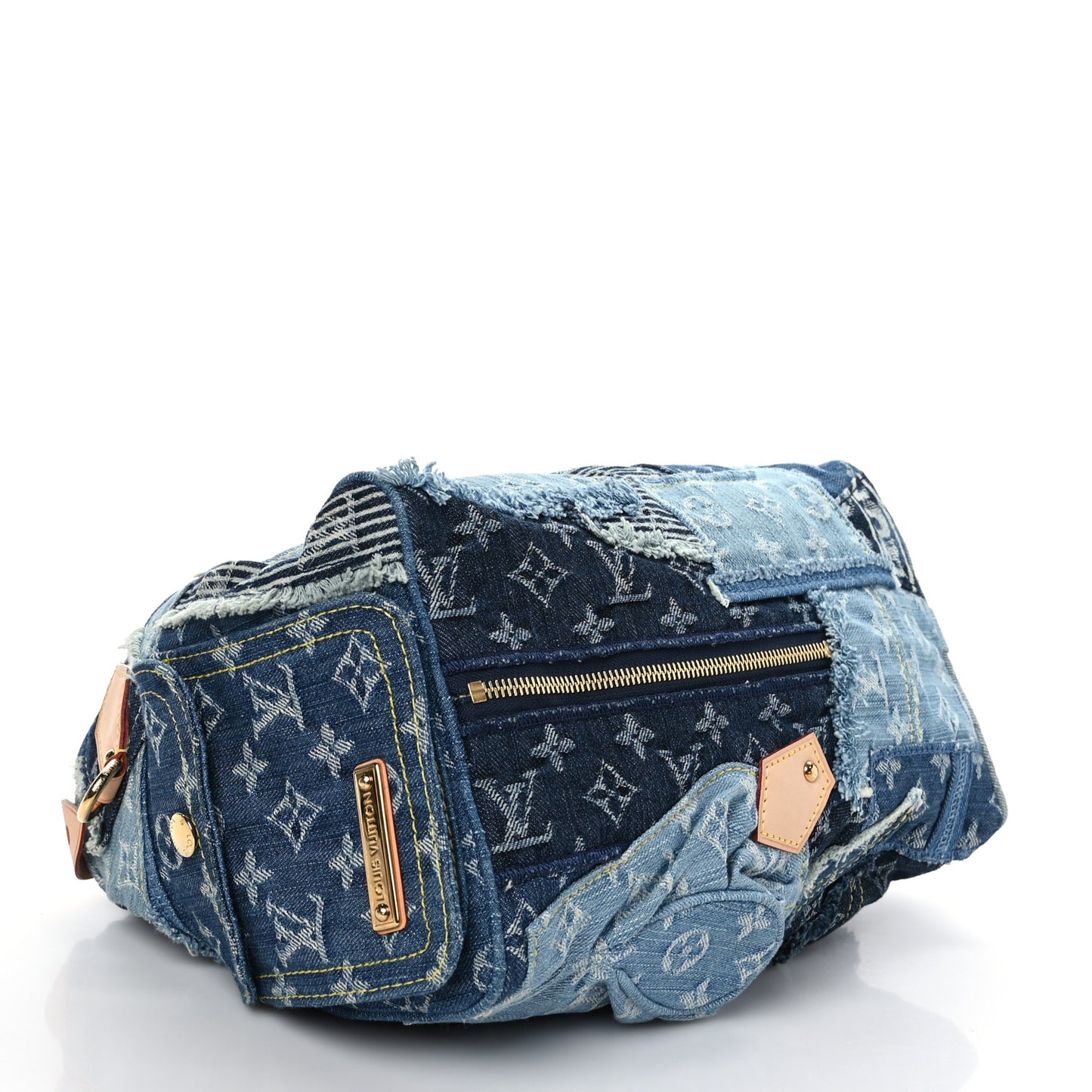 Denim Patchwork Speedy 30 Blue