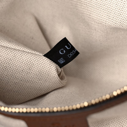 Gucci New Denim GG Monogram Medium Ophidia Shopping Tote Blue Tea Cuir 8 of 15