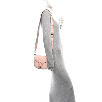 Marc Jacobs Calfskin Small The Covered J Marc Saddle Bag Rose Dust 2 of 10