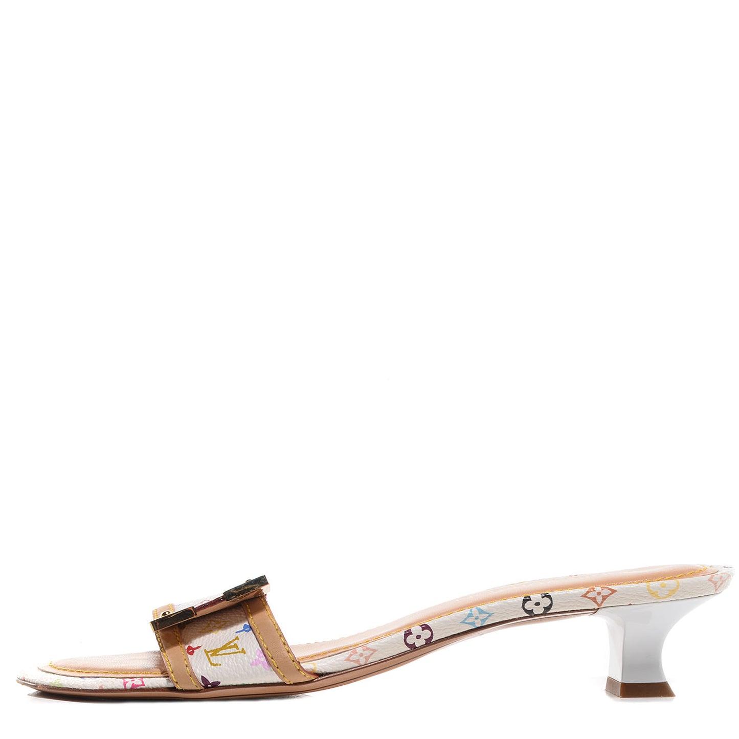 Monogram Multicolor Sandals White 38.5