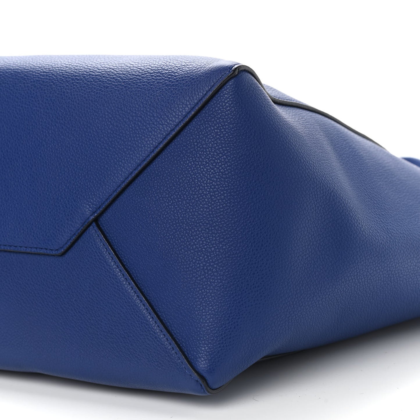 Soft Grained Calfskin Small Belt Cabas Phantom Indigo