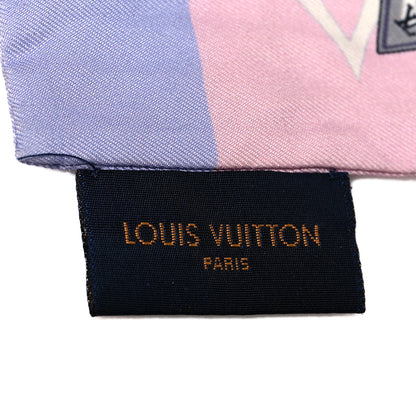 Louis Vuitton Silk Monogram Escale Confidential Bandeau Pink 4 of 10