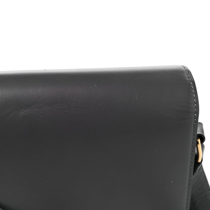 Celine Shiny Calfskin Medium Triomphe Grey 18 of 21