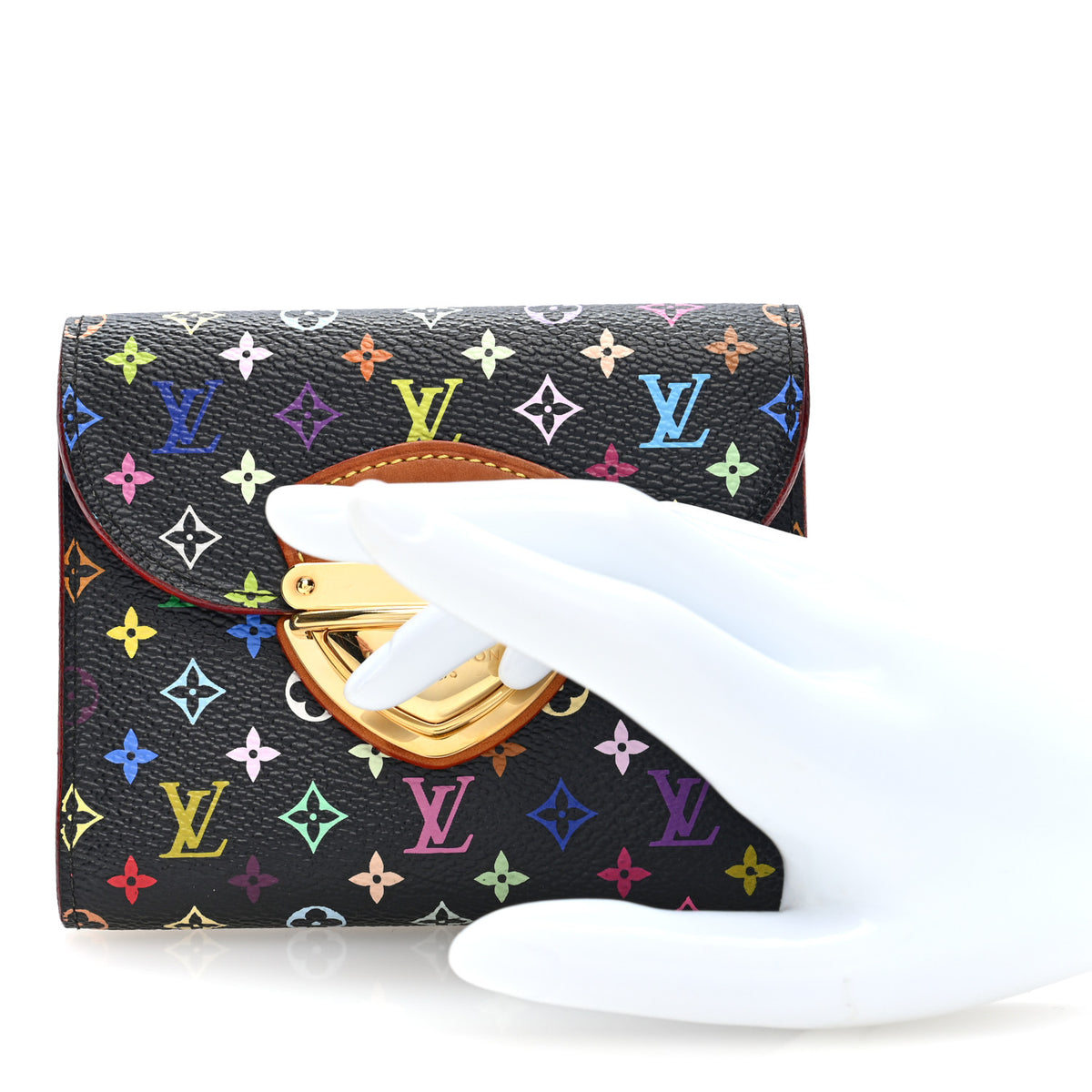 Monogram Multicolor Joey Wallet Black Grenade