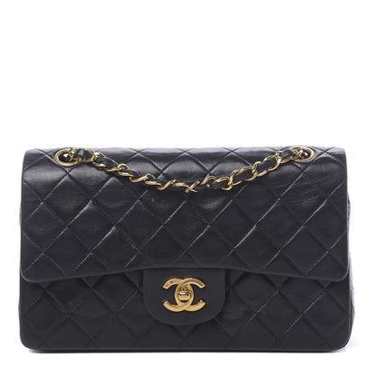 Chanel Lambskin Quilted Small Double Flap Black 1 of 13