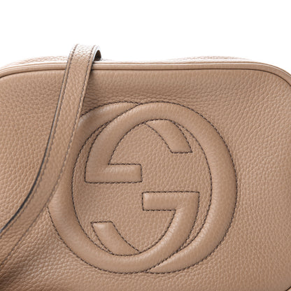 Gucci Pebbled Calfskin Small Soho Disco Bag Rose Beige 11 of 11