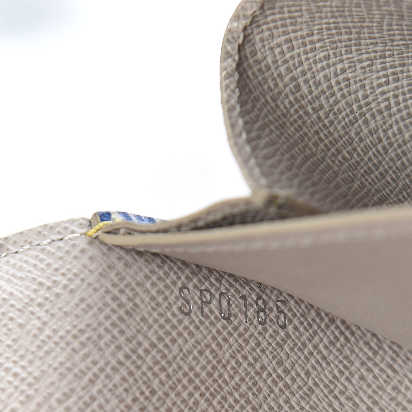 Epi Twist Chain Wallet Denim Light